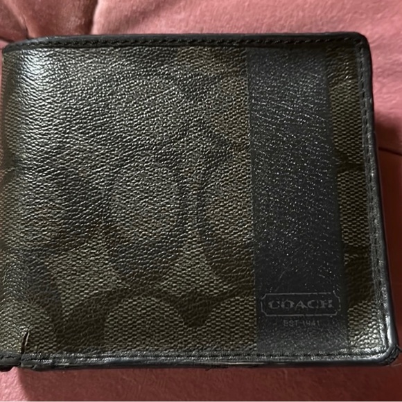 Coach Other - Mens Coach Bi Fold Monogram Wallet